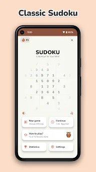 Sudoku screenshot
