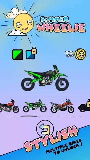 Summer Wheelie screenshot 1