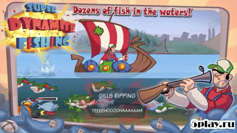 Super Dynamite Fishing Premium screenshot 3