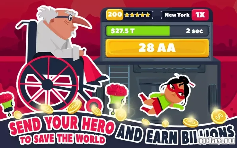 Super Hero Factory : Idle Clicker Tycoon Inc 1.1.1 screenshot 2