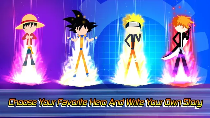 Super Stick Fight All-Star Hero: Chaos War Battle 2.6 screenshot 2