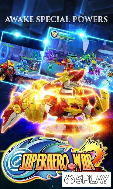 Superhero War: Robot Fight - City Action RPG 2.6 screenshot 1