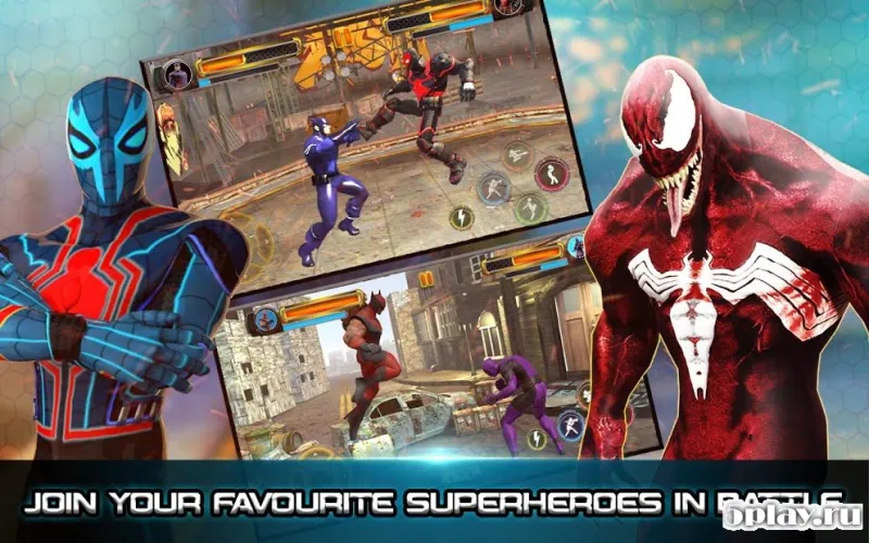 Superheroes vs Super Villains - Real Fighting Game screenshot 3