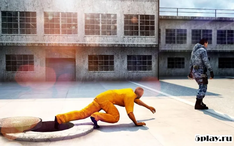 Survival Prison Escape v2: Free Action Game screenshot 1