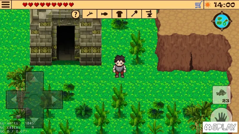 Survival RPG 2 - The temple ruins adventure screenshot 2