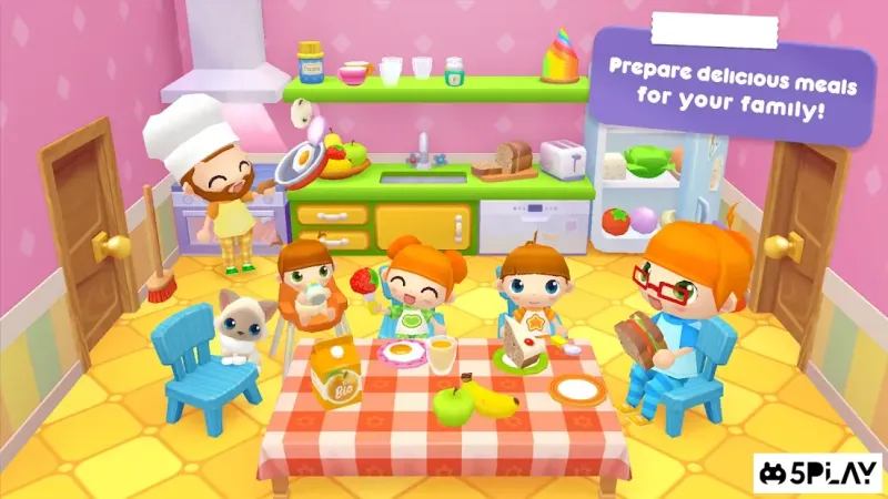 Sweet Home Stories - My family life play house screenshot 2