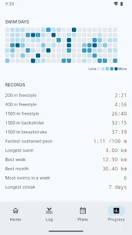 SwimFlow: Swim Tracker & Log screenshot