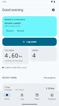 SwimFlow: Swim Tracker & Log screenshot