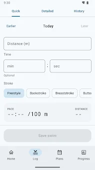 SwimFlow: Swim Tracker & Log screenshot