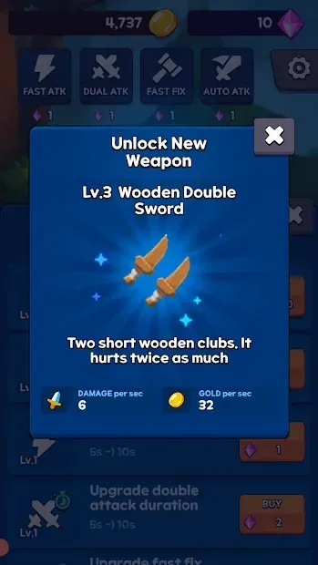 Sword Clicker : Idle Clicker 1.2.7 screenshot 2