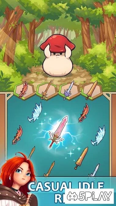 Sword Hero: Idle RPG Clicker screenshot 1