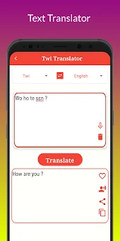 T Translation screenshot