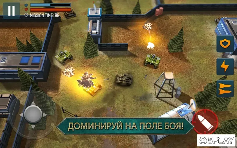 Tank Battle Heroes: Modern World of Shooting, WW2 screenshot 3