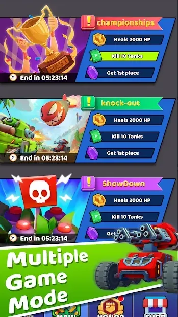 Tank Royale-Online IO howling Tank battle game 1.1.4 screenshot 2