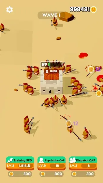 Taptap Army 0.1 screenshot 2