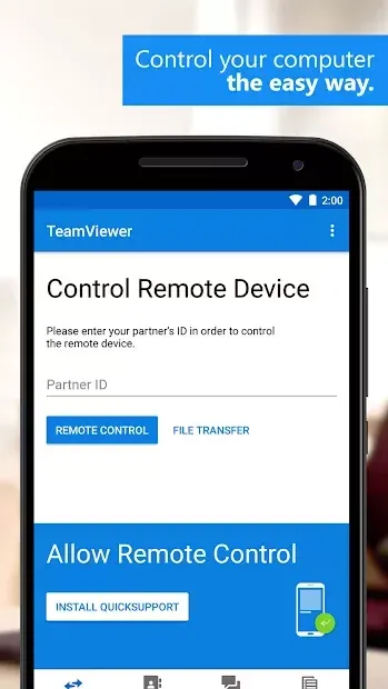TeamViewer screenshot 1