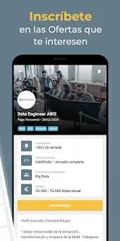 Tecnoempleo.com screenshot