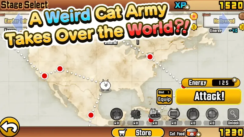 The Battle Cats screenshot 1