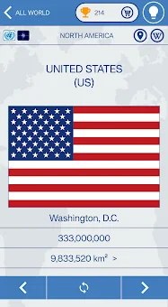 The Flags of the World Quiz screenshot