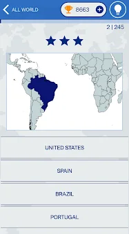 The Flags of the World Quiz screenshot