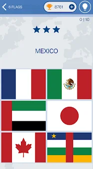 The Flags of the World Quiz screenshot
