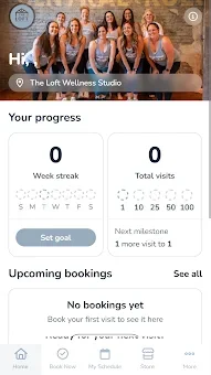 The Loft Wellness screenshot