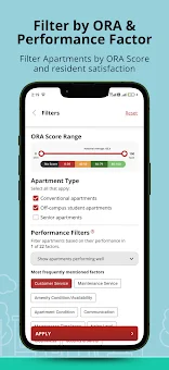 The ORA App screenshot