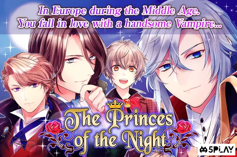The Princes of the Night : Romance otome games 1.5.0 screenshot 3