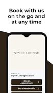 The Style Lounge App screenshot