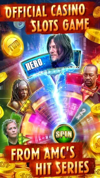 The Walking Dead: Free Casino Slots v208 screenshot 1