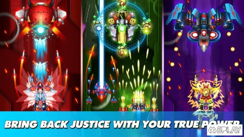 Thunder Fighter Squadron: Strikers Shoot Em Up 5.7 screenshot 2