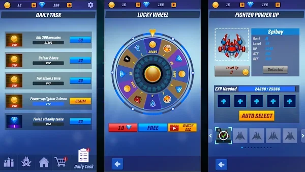 Thunder Fighter Superhero screenshot