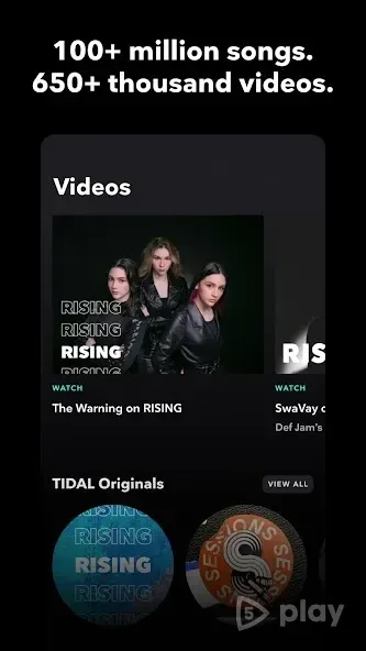 TIDAL Music: HiFi, Playlists 2.100.0 screenshot 3