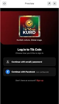 Tik Coin screenshot