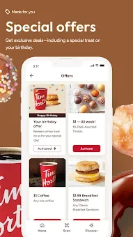 Tim Hortons screenshot