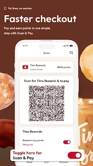 Tim Hortons screenshot