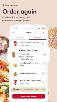 Tim Hortons screenshot