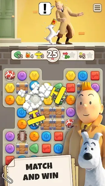 Tintin Match 1.12.2 screenshot 1