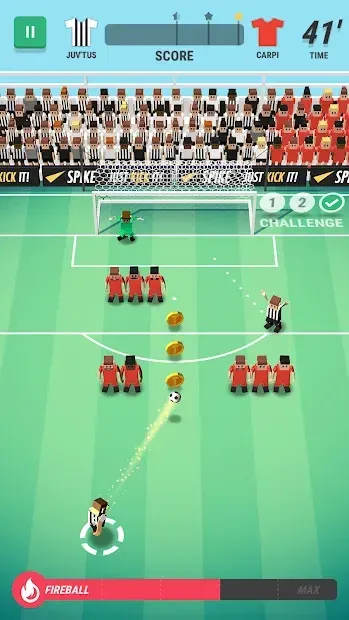 Tiny Striker: World Football screenshot 1