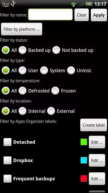 Titanium Backup Pro screenshot 3
