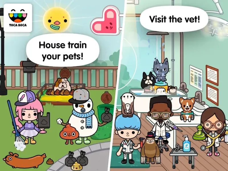 Toca Life: Pets screenshot 3