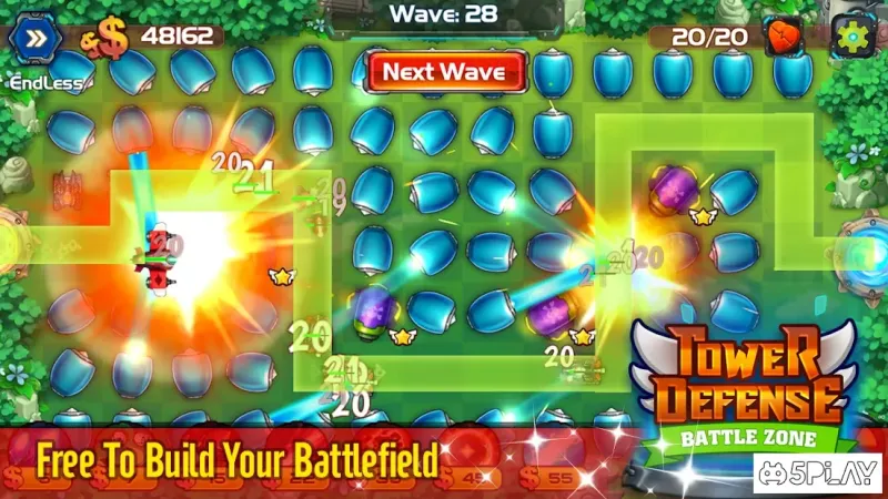 Tower Defense: Battle Zone screenshot 2