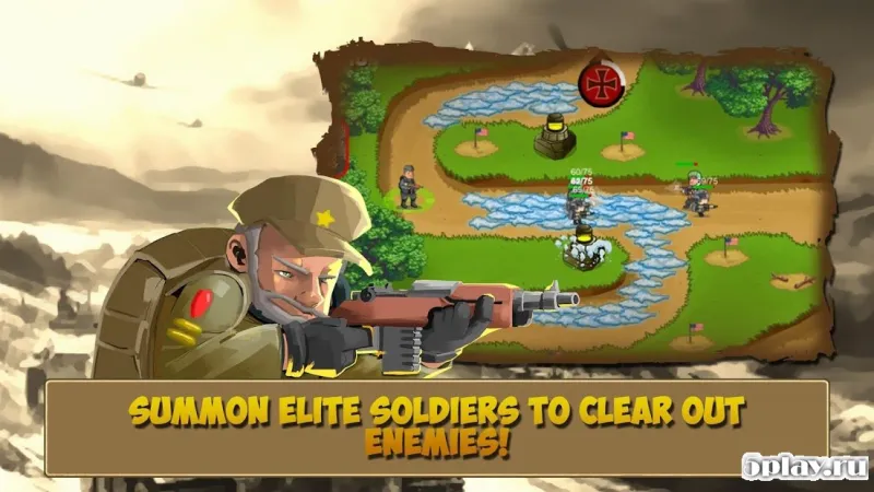 Tower Defense: Clash of WW2 screenshot 1