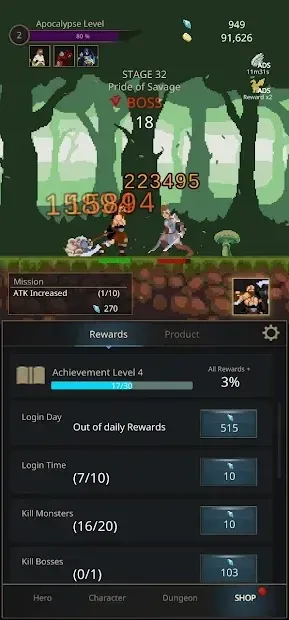 Transform RPG : Idle RPG 1.4.0 screenshot 3