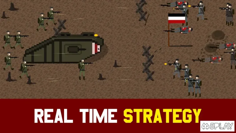 Trench Warfare 1917: WW1 Strategy Game 2.9 screenshot 3