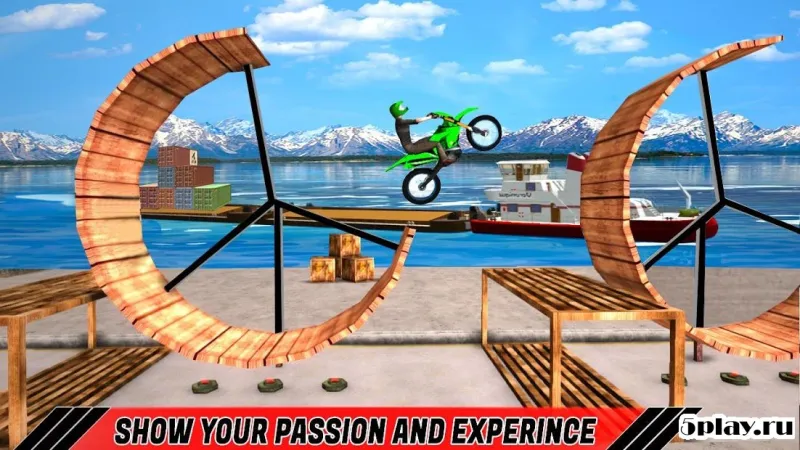 Tricky Bike Trail Stunt screenshot 3