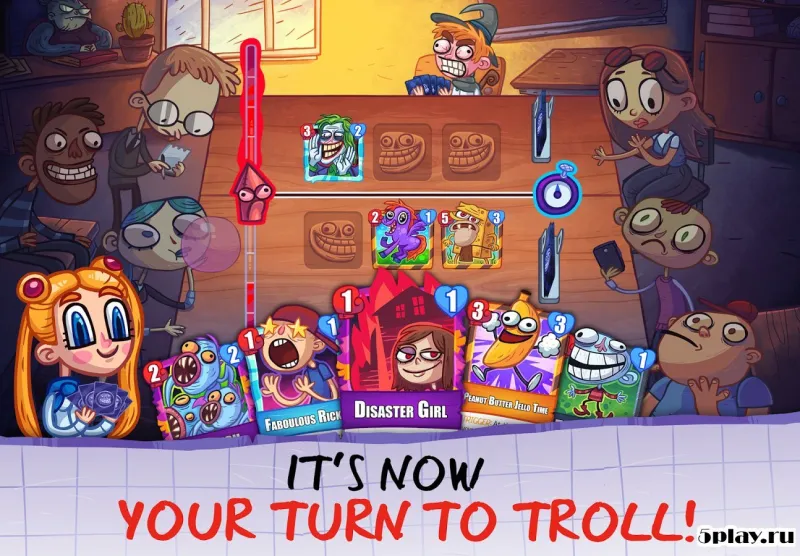 Troll Face Card Quest screenshot 1