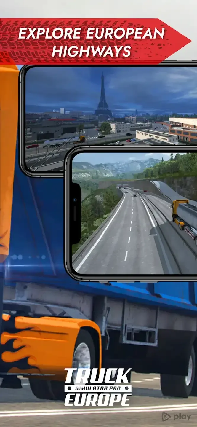 Truck Simulator PRO Europe screenshot 3