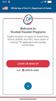 Trusted Traveler screenshot