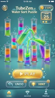 TubeZen – Water Sort Puzzle screenshot